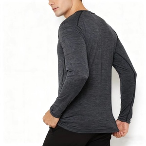 Nueva Camiseta Deportiva Formal para Hombre, Elegante, 180 Gramos, Tejido de Punto, Spandex/Poliéster, Anti-Pilling, Suave y Transpirable - Product Image 1