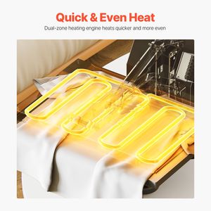 เครื่องรีดร้อนขนาด 15 x 15 นิ้ว ให้ความร้อนเร็วและสม่ำเสมอ แรงดันสูง ดีไซน์อุตสาหกรรมแบบดิจิทัล ใช้งานง่ายสำหรับเสื้อยืด - Product Image 3