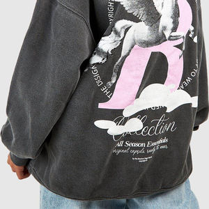 LUXURY IMPEX Nuevas Sudaderas Extra Grandes para Mujer con Logotipo Personalizado Estampado - 100% Algodón Antipilling Transpirable Tallas Grandes Venta al por Mayor - Product Image 6