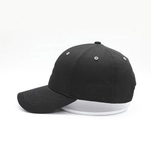 Casquette de golf vintage noire non structurée de haute qualité avec logo 3D personnalisé OEM, casquette de baseball sportive pour homme, imperméable, petite taille - Product Image 3