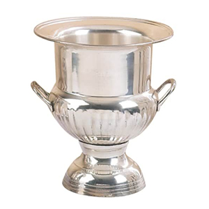 Cubo de vino de Metal tradicional plateado de 10 "estilo tradicional plateado para accesorios de Bar - Product Image 5