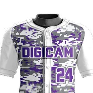 Uniforme de béisbol unisex para adultos, conjunto completo de poliéster 2025 de alta calidad y talla grande, novedad de 100%, diseño personalizado, venta al por mayor - Product Image 5