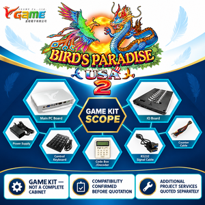 Kit de Juego Arcade Multijugador VGAME Birds Paradise 2 USA para Integración en Máquinas de Diversión, 2-12 Jugadores - Product Image 1