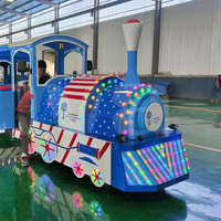 Train sans rails Nova Rides pour fêtes foraines et carnavals, Train sans rails à vendre TLT-FT9, Train touristique sans rails en gros