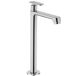 Grifo de lavabo de latón cromado de pared con extensión de pilar para lavadora, dispensador de agua fría y caliente para baño - Product Image 1