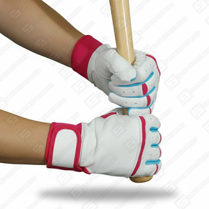 Guantes de Bateo Profesionales de Primera Calidad, Ligeros, Cómodos, Ambidiestros, Antideslizantes, de Cuero Transpirable y Duradero, con Puño Corto - Product Image 5