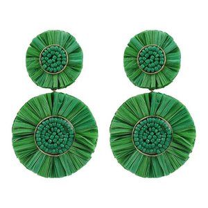 Pendientes de Cuentas para Mujeres y Niñas, Forma Personalizada, Multicolor, Joyería para Fiestas con Bordado, Regalo de MD HANDICRAFTS - Product Image 3