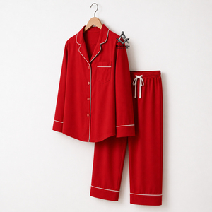 Ensemble de pyjama en satin de soie pour femmes HMR Custom Delta Sigma Sorors, broderie personnalisée, vêtements de nuit pour femmes, broderie de sororité - Product Image 2