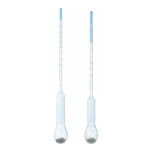 Hydromètre Baume pour liquides légers et lourds - Mesure de la densité relative pour usage général et industriel - Product Image 1