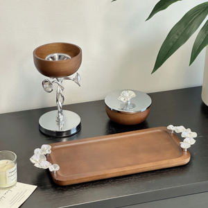 Luxury Arabic Bakhoor Burner Set with <b>Decorative</b> Tray and Incense Storage Jar Modern Mabkhara Set Oud Burner Home Fragrance - Product Image 5