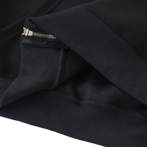 Suéter de Invierno para Hombre, Negro, Tejido, 100% Algodón, Manga Larga, Color Sólido, con Cuentas, Estilo Casual para Vacaciones - Product Image 6