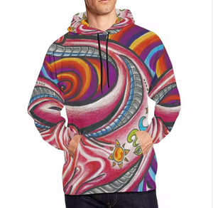 Sweat à capuche pour homme très demandé - Style Hip Hop - 100% coton molletonné - Impression numérique - Design personnalisé - Product Image 5