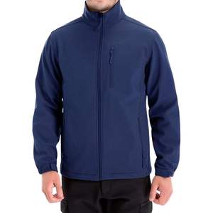 Nouvelle veste softshell imperméable à fermeture éclair réversible pour homme, design tendance, décontractée, pour le ski et la randonnée, vente en gros - Product Image 4