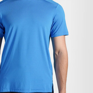T-shirt personnalisé avec logo, vente en gros, t-shirt streetwear pour hommes, tendance, séchage rapide, écologique, respirant, confortable, prix bas - Product Image 4