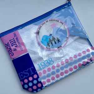 Sac de transport Jack and Jill, pochette cosmétique transparente en PVC, organiseur de voyage, rangement de maquillage à fermeture éclair, fournisseur en gros - Product Image 2