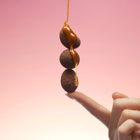 Expédition directe d'usine, dragées au chocolat en gros, OEM/ODM, HALAL, 75 g, chocolat noir enrobé de caramel, amandes, noix de cajou, noix de macadamia