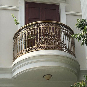 Barandillas de Balcón de Hierro Forjado de Primera Calidad: Mejoran la Seguridad del Hogar y Añaden un Toque Sofisticado y Artístico al Diseño de tu Casa Moderna. - Product Image 2