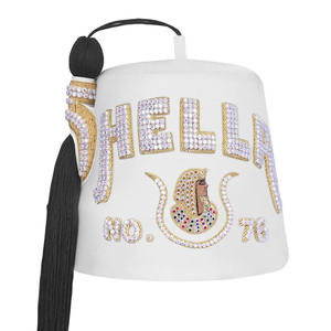 Sombrero Fez Masónico de Alta Calidad con Diseño Clásico de Borla, Sombrero Fez Masónico Personalizado para Vestimenta Formal - Product Image 1