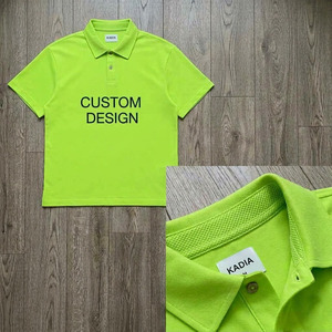 Polo décontracté pour homme en coton 100% anti-boulochage, couleur unie, personnalisable avec votre logo de marque, vente en gros - Product Image 4