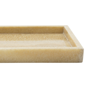 Nouvel ensemble de plateaux de service de luxe en marbre naturel Onyx, grande dalle moderne, pour cuisine et salon, haute qualité, durable et écologique - Product Image 6