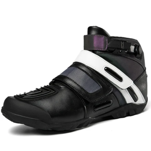 Botas Profesionales para Motocicleta, Botas de Motocross, Botas Impermeables para Motociclistas, Protección para el Tobillo, Zapatos de Moto - Product Image 2
