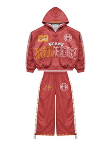 Ensemble de survêtement coupe-vent multi-designs |   Hoodie court et pantalon |   Fabricant de Marques Privées OEM - Product Image 3