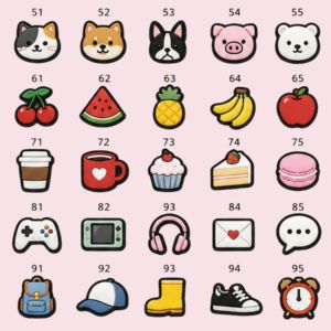 Custom Kawaii Cute PVC Rubber 3D Embossed Flower Rectangle Logo/<b>Patches</b> <b>Sew</b>-<b>On</b> Style Eco-friendly Durable Multi-use Shoe Bag Hat - Product Image 5