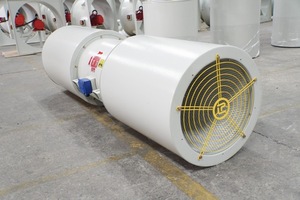 พัดลมแบบแรงเหวี่ยง Jetfan ได้รับการรับรองมาตรฐาน CE รองรับ OBM พร้อม CT3 Steel Jet PL-C ในเวียดนาม สำหรับพัดลมอุตสาหกรรมในห้องใต้ดิน ใช้สำหรับดูดควัน - Product Image 2