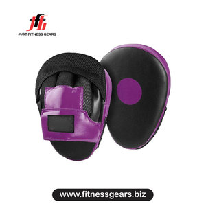 <b>Focus</b> <b>Pad</b> Training Punching Mitts Purple PU Velcro Closure Breathable Martial Arts Sparring Gear - Product Image 1