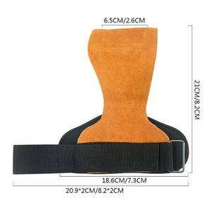Bodybuilding Heavy Duty Straps Alternative Power Lifting Hooks Adjustable Neoprene Padded Weight Lifting Gloves Wrist Support - Product Image 5