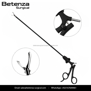 คีมจับเข็มผ่าตัดแบบส่องกล้องชนิดตรง SS ขนาด 3 มม. 5 มม. 10 มม. - Product Image 6