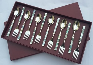 Juego de Cubiertos de Acero Inoxidable Chapado en Oro de Primera Calidad, Diseño Moderno Unicornio, Cuchara, Tenedor, Cuchillo, Apto para Lavavajillas, Elegante para la Cena - Product Image 6