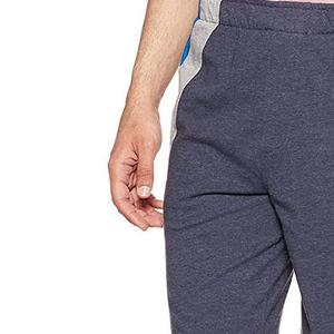 Shorts Bermuda pour Hommes en Tissu Non Tissé Écologique, Couleur Unie, Style Sportif, avec Taille Élastique, Vêtement Décontracté - Product Image 2