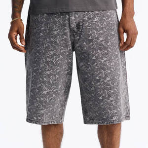 Shorts de Mezclilla para Hombre, Estilo Urbano de Verano, Jeans Casuales Vintage, Alta Calidad, Transpirables, Cómodos, Corte Recto, Detalles Desgastados - Product Image 6