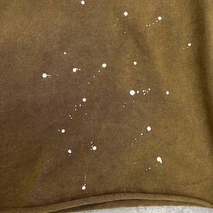 Camiseta Oversize de Algodón 100% Personalizada con Estampado DTG, Cuello y Puños con Corte Crudo, Estilo Pesado, con Efecto Salpicado y Desgastado por el Sol - Product Image 4