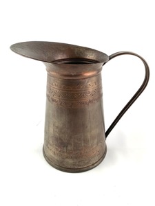 Carafe à eau en cuivre de la série exclusive, design rare, finition lisse, prix d'usine en gros - Product Image 2