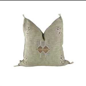 Housse de coussin en coton rayé tissé à la main, luxe, bohème, écologique, décoration intérieure - Product Image 3