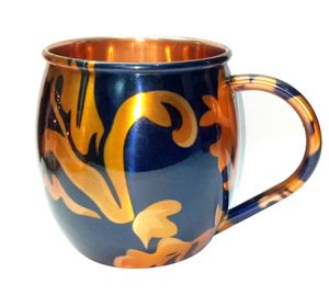 Nouvelle tasse à boire en cuivre élégante article d'artisanat indien article décoratif pour la maison haute qualité nouveau Design 2025 produit Standard supérieur - Product Image 2