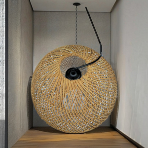 Abat-jour en rotin écologiques pour restaurants, hôtels, parcs d'attractions, stations balnéaires et parcs publics - Product Image 6