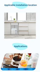 คู่มือ10 "เครื่องกรองน้ำระบบออสโมซิสผันกลับวัสดุพลาสติกสำหรับใช้ในครัวเรือน - Product Image 6