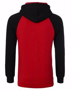 Premium Quality 100% Cotton Men's Slim Pullover Hoodie Two Tone Collar Hood 3D Pattern Manufactured Supplied Hoodie Experts - Product Image 2