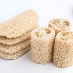 Exfoliante corporal Exfoliante para la piel exfoliante de lufa exfoliante de baño sostenible cero residuos depuradores de ducha de lufa natural - Product Image 3