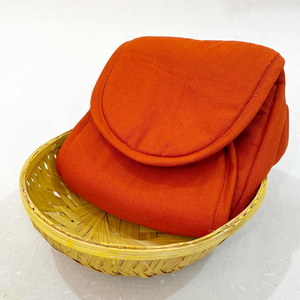 Panier à pain en coton 100% pur, imprimé sur mesure, design moderne, pour boulangerie et service alimentaire, disponible en gros - Product Image 3