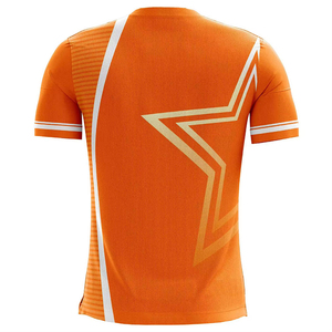Maillot de football unisexe personnalisé imprimé par transfert thermique, 100 % polyester, tissu mesh respirant, léger, sans manches, col en V - Product Image 2
