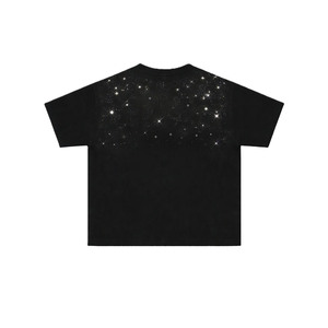 Camiseta Oversize Personalizada de Estilo Urbano Informal, Unisex, con Pedrería, Diseño Gráfico, Premium, 100% Algodón - Product Image 4