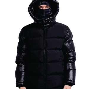 OARH INT INDUSTRY <b>Men's</b> Winter Puffer <b>Jacket</b> Hooded Plus Size Streetwear Waterproof Windproof Eco-Friendly Breathable Quick Dry - Product Image 1