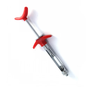 REGENSIS SURGICAL Manual Stainless Steel Surgical Speculum with Red Handle for Gynecology Operations Class I Reusable Instrument - Product Image 1