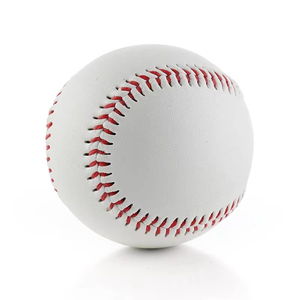 Ballon de baseball professionnel personnalisé avec logo, jaune et bleu, en caoutchouc massif, durable, pour jeu en extérieur, taille personnalisée - Product Image 3