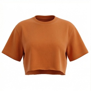 Customized Color Premium Fitness Short Sleeve Yoga Wear Sports Crop Top Women <b>Blouse</b> Shirt Activewear Clothing Garments - Product Image 1