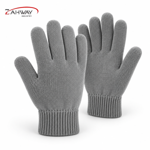 <b>Long</b> Lasting Winter Cotton <b>Gloves</b> With Warm Fabric Comfortable Fit Stretch Cuffs Soft Inner Lining Cotton <b>Gloves</b> For Winter - Product Image 1